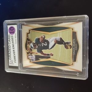 2020 Select Jalen Hurts Premier Level Rookie Gem Mint 10